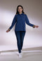 Solid Mélange Top